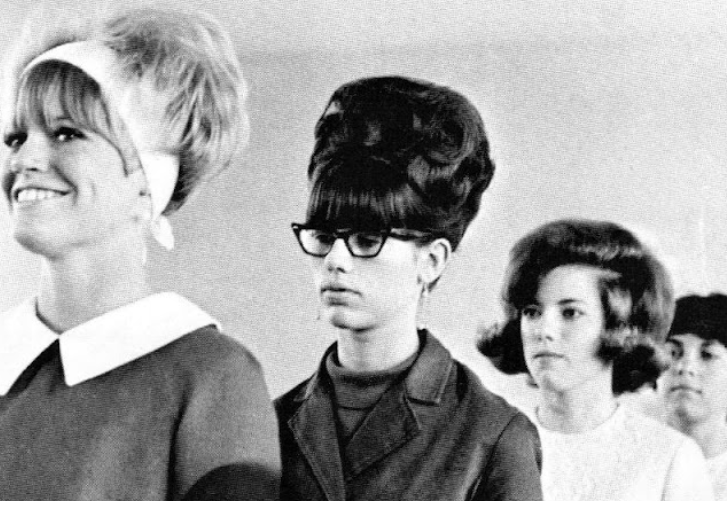 40 Cool Pics That Defined Hairstyles of American High School Girls in the 1960s _  nan